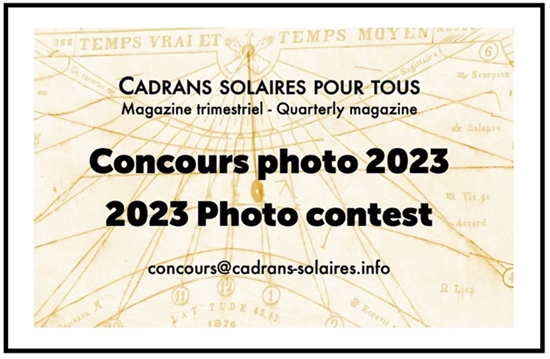 CONCOURS PHOTO 2023