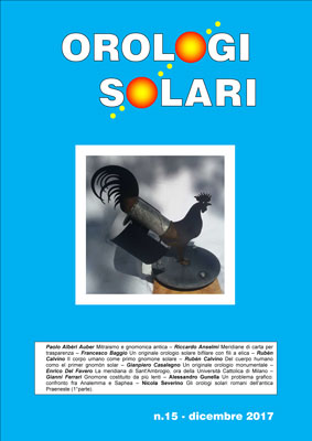Orologi Solari n 15 DES 2018
