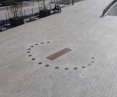 Nou rellotge de sol analemàtic a Terrassa