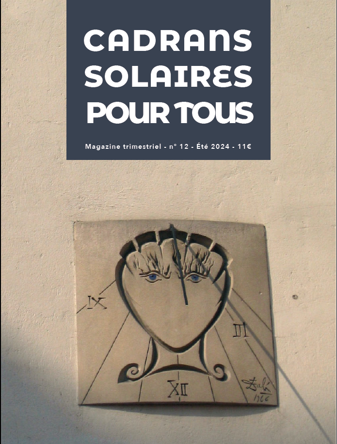 Revista "CADRANS SOLAIRES POUR TOUS" n. 12