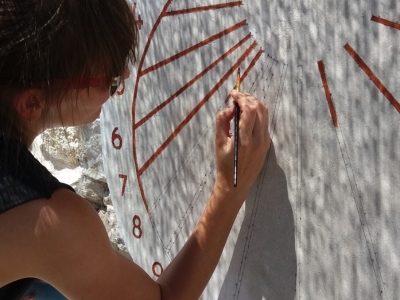 Construïm un rellotge de sol