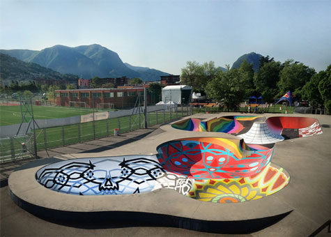 skatepark time in color lugaro suiza 5